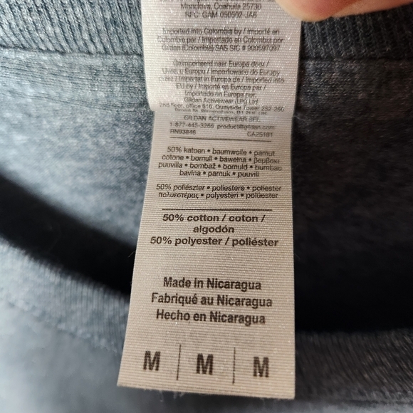 Gildan Friday the 13th Voorhees Summer Camp Graphic LS Tee-Size M - Picture 5 of 5